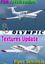 FSXA Piper PA-44 Seminole Olympic Textures Upgrade